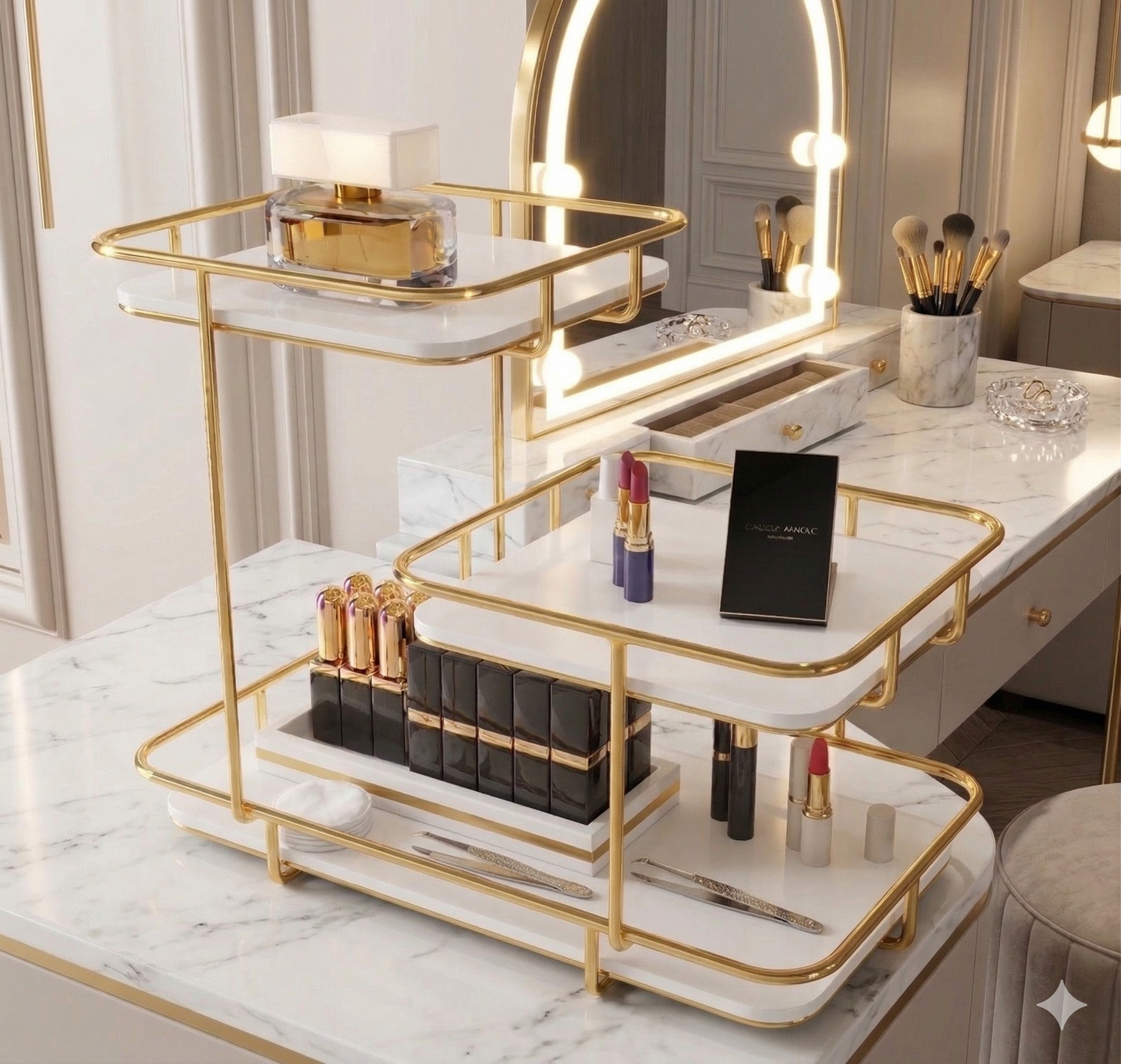 ⭐⭐⭐⭐⭐ Cosmetic Storage Rack