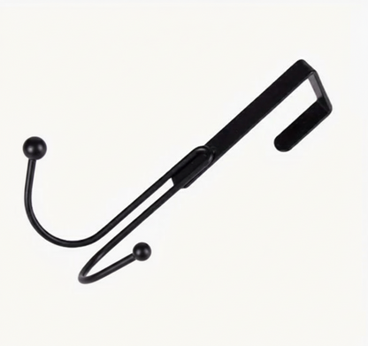 1pc Modern Over the Door Hook Metal Double Head Hanger