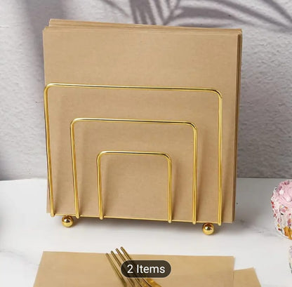 Tissue Dispenser Dining Tables Napkin Holder Metal Paper Napkin Holder