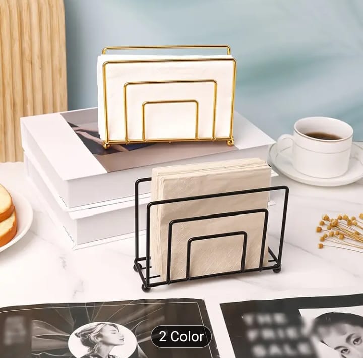 Tissue Dispenser Dining Tables Napkin Holder Metal Paper Napkin Holder