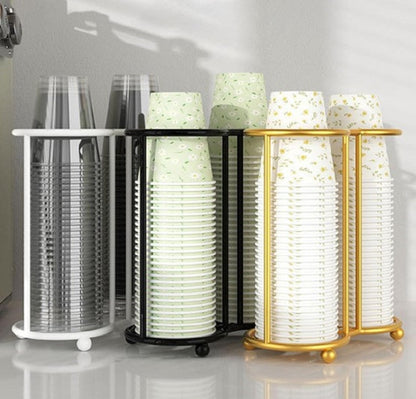 Metal Paper Cup Dispenser Cup Holder