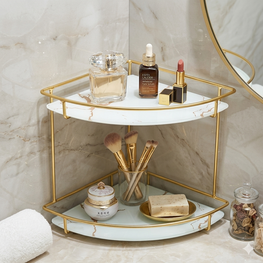 Lipstick Perfume Cosmetic Skin Care Product Storage Rack Finishing Table Rack