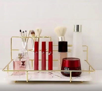 Toothpaste Holder Cosmetic Stand Lipstick Makeup Brush Rack