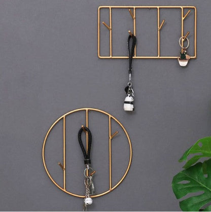 Iron Art Key Holder Wall Coat Hangers Home Decoration wall Hook
