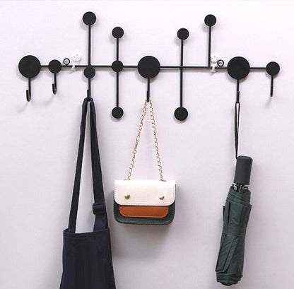 Wall Hook Organizer – Luxury Metal Hanger for Coats, Bags & Keys