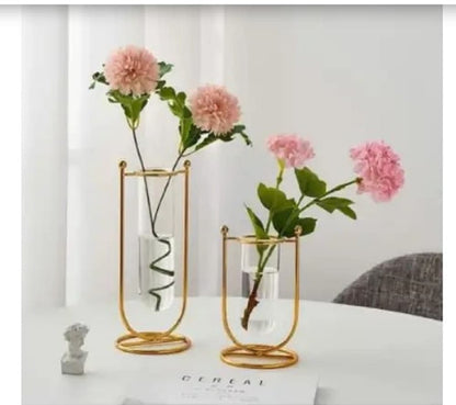 2pc Vase Modern Hydroponic Flower Holder