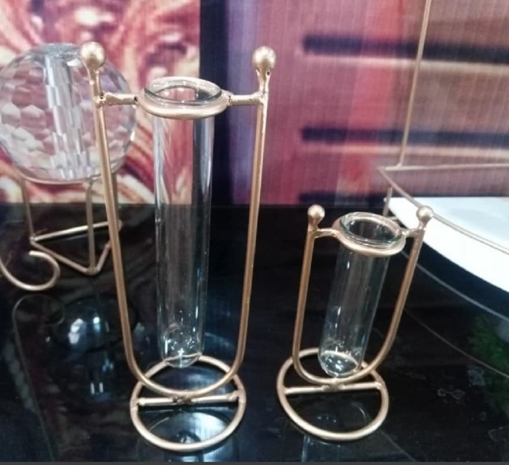 2pc Vase Modern Hydroponic Flower Holder