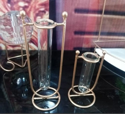 2pc Vase Modern Hydroponic Flower Holder