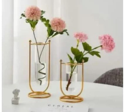 2pc Vase Modern Hydroponic Flower Holder
