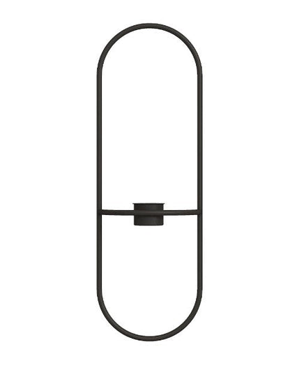 1pc Nordic Style Candle Holder Metal Wall Decorations