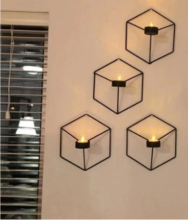 1pc Candle Holder Decorative Wall Hook Candle Hanger