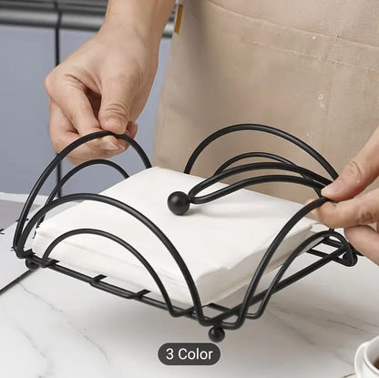 Flat Napkin Dispenser Napkin Holders Table Paper Napkin Holders for Restaurant Bar Party Dining Room