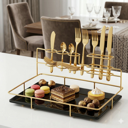 Toothpaste Holder Cosmetic Stand Lipstick Makeup Brush Rack
